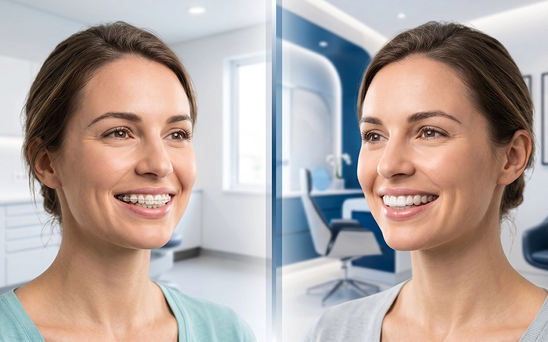 Braces vs. Clear Aligners