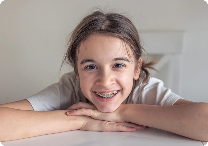 Traditional braces treatment